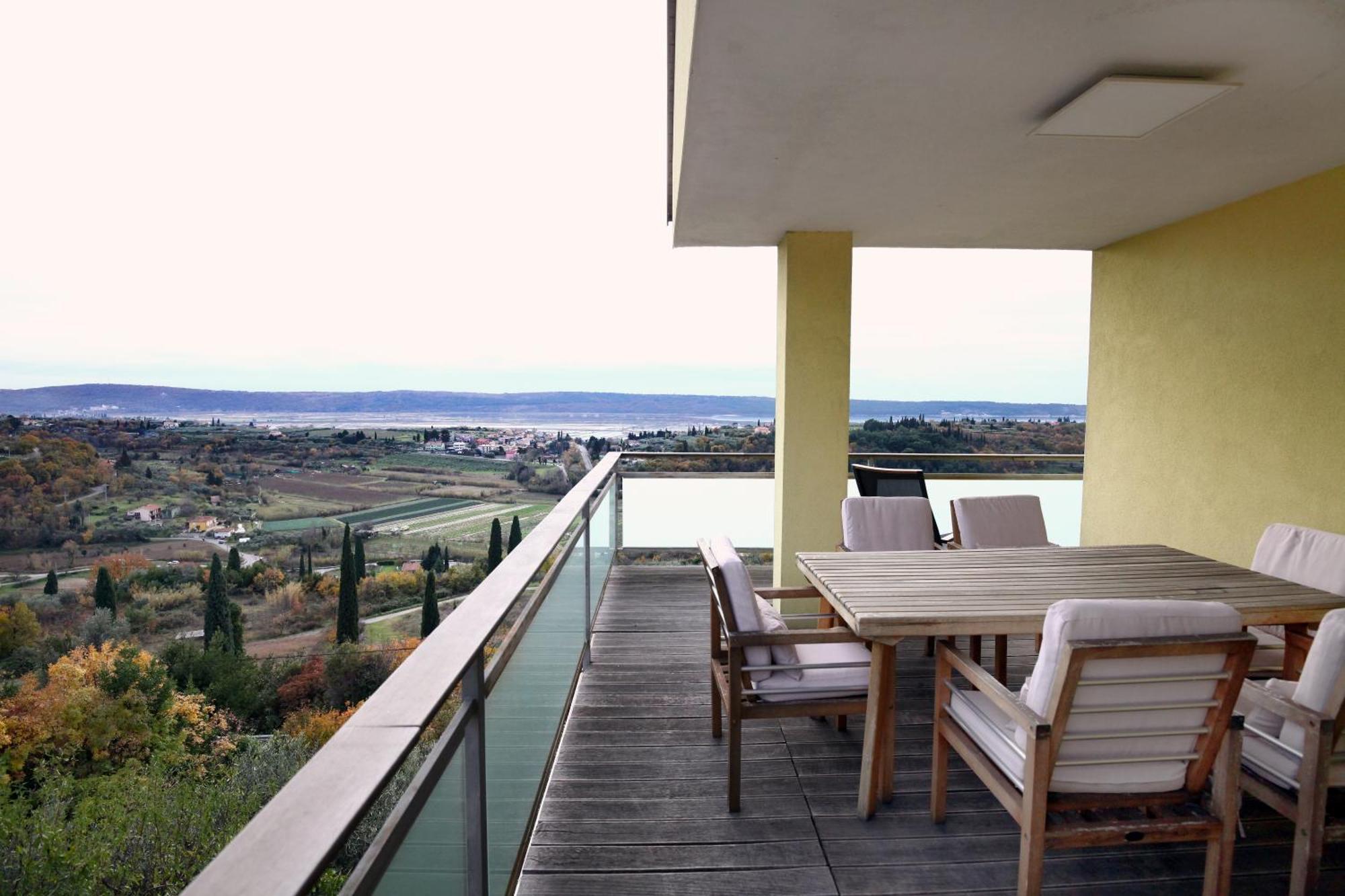 Sea View Olive Retreat Daire Portorož Dış mekan fotoğraf